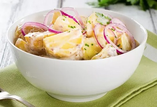 Salade de pdt oignons rouge