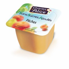 [0000001983] compote Pêche 120*100g ss ajouté