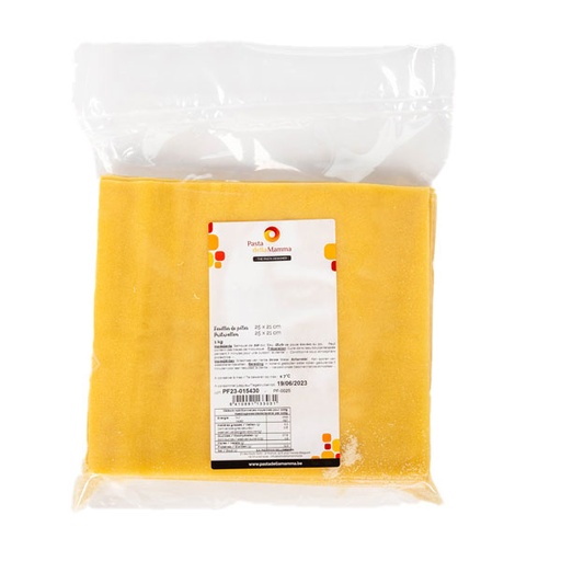 [0000003416] Feuille à Lasagne Blanche Fraîche  1kg